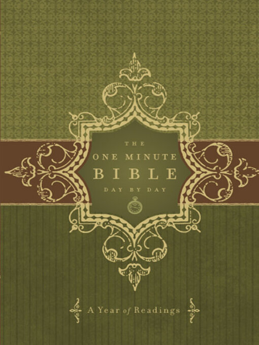 Cover image for One Minute Bible Day by Day